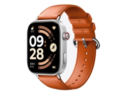 Pulseira De Couro De Cor Sólida Para Redmi Watch 6