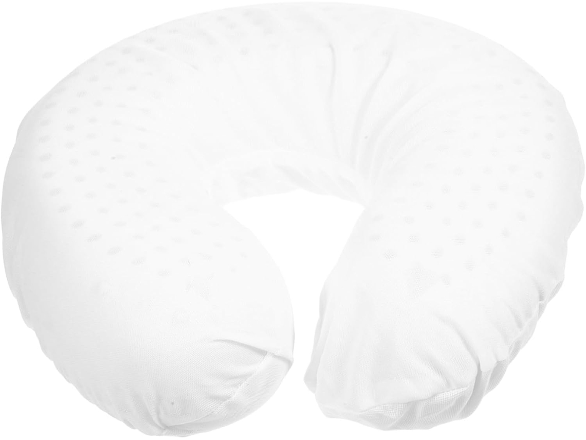 Travesseiro Cervical Ergonômico Em Látex Natural Em Formato De U Com Suporte Para Pescoço E Ombros, Ideal Para Viagens, Escritório E Uso Em Casa.