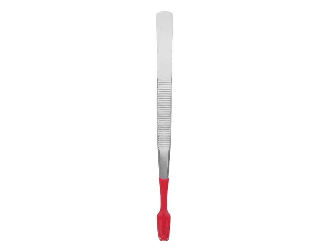 Pinça De Colecionador Com Pontas De Borracha Planas