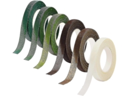 Fita Adesiva, Flores Em 6 Cores (verde Escuro, Verde, Verde Grama, Branco, Marrom, Marrom Claro)