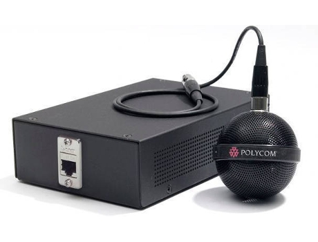 Microfone POLYCOM 2200-23809-001 (Com fios)