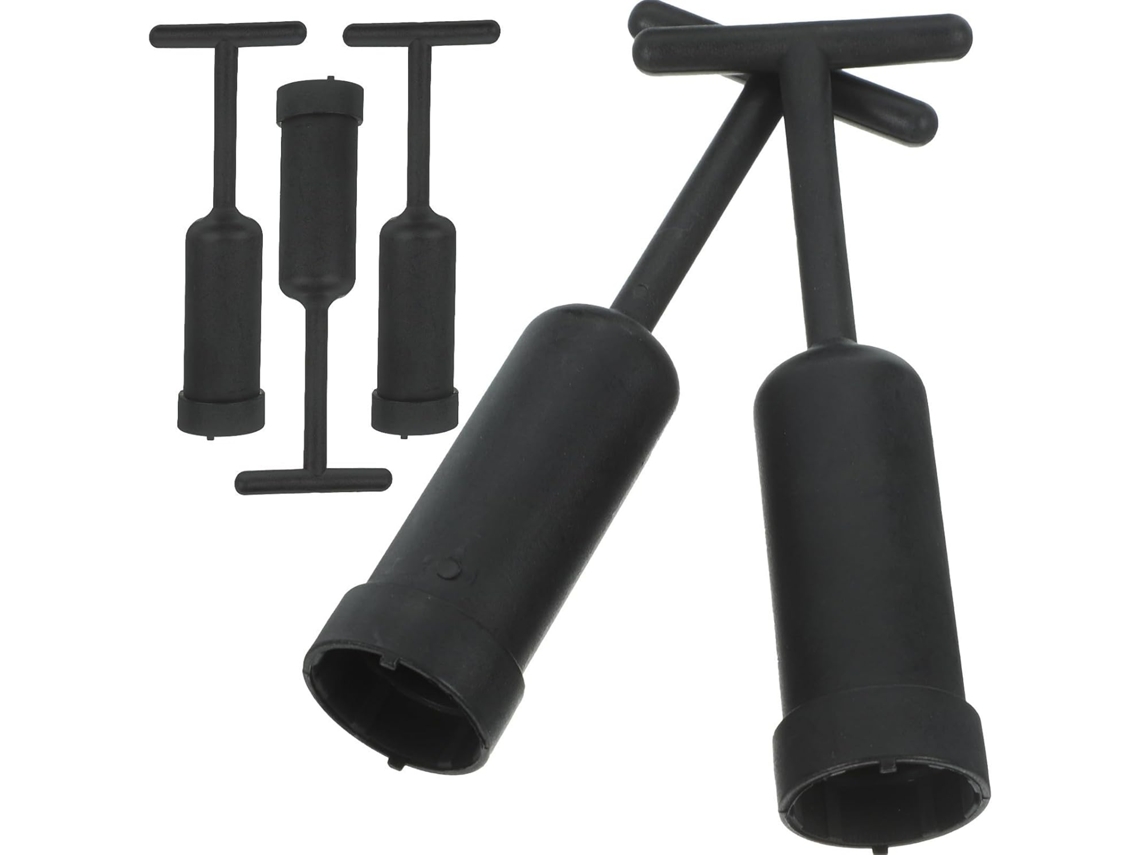 Conjunto De 5 Chaves Sextavadas G9 De Plástico Preto Para Remoção Rápida De