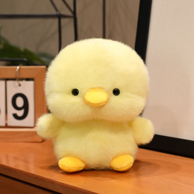 Brinquedo de Pelúcia Fofo de Animal da Floresta de Desenho Animado MDUG (amarelo, 16 Cm)