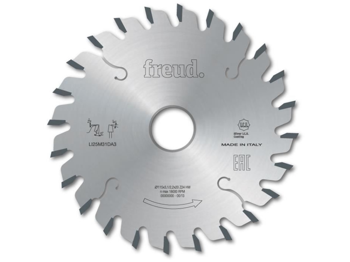 Lâmina de Corte Freud Cônica Industrial 100 3.1-4.3-2.2 Al20 Z24 Cônica F03Fs02610 -Li25M31Ba3
