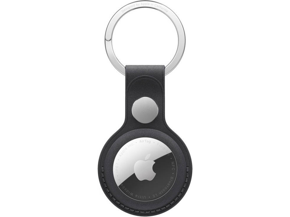 Porta‑Chaves APPLE Tecido FineWoven para AirTag (Preto)