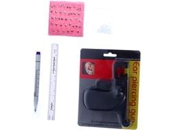 Kit Para Perfuração De Orelha Sem Ferramentas, Com Brincos Hipoalergênicos E Piercing Corporal.