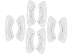 Sherchpry 4-pares De Protetores Calcanhar Antiderrapantes Silicone, Protetores De Calcanhar Para Sapatos Largos