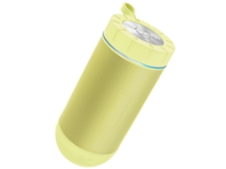 Coluna Bluetooth ENZONS   Portátil Sem Fio com 20 Horas de Reprodução de Som Superior para Camping Praia Esportes Festa na Piscina Chuveiro Amarelo