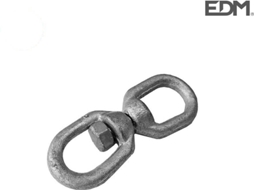 Mosquetão Giratório Zinc EDM 8Mm