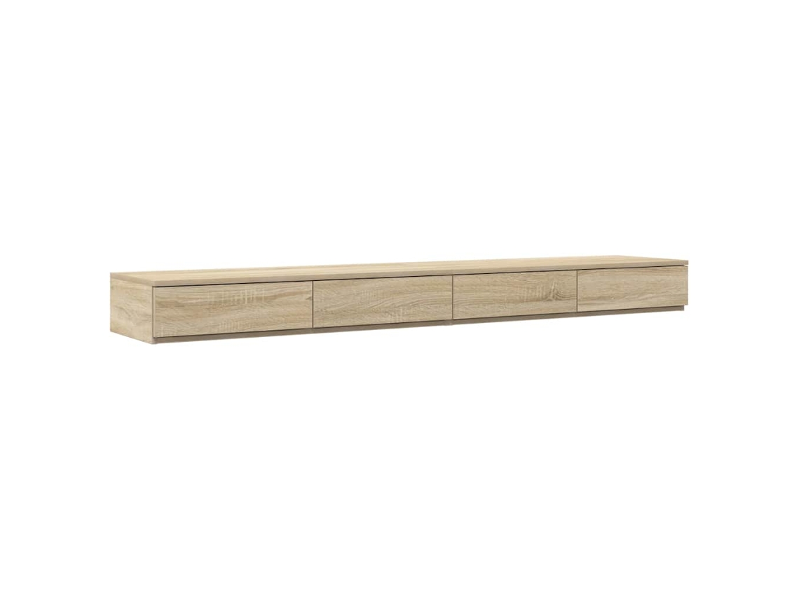 Gavetas de Cama com Gaveta Carvalho Sonoma MAISON EXCLUSIVE 180x36.5x16.5 cm