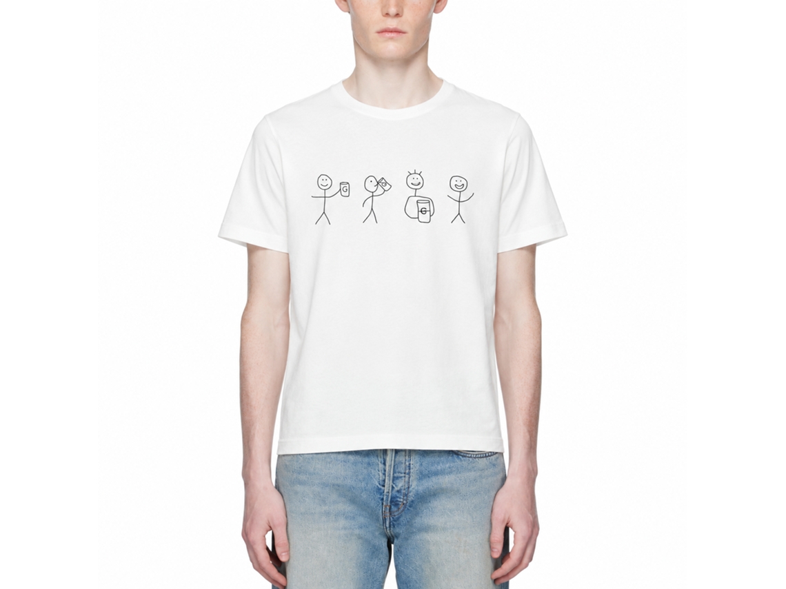 Camiseta Rockinstone Splitting The G Tara Pertwee - Estilo de Designer Exclusivo