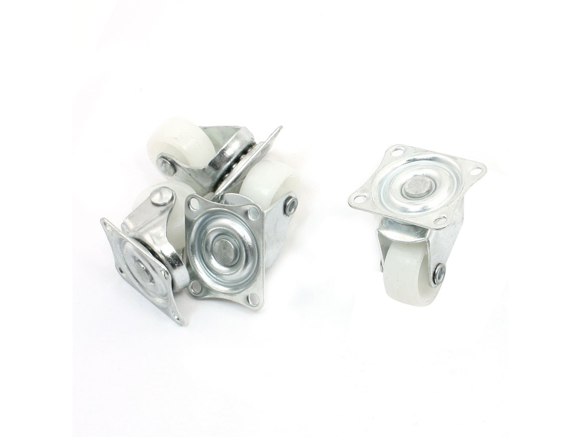 Conjunto De 4 Rodízios Industriais Giratórios Simple, Aexit, (código 678o528)