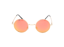 Óculos de Sol Polarizados Redondos Proteção UV Anti reflexo