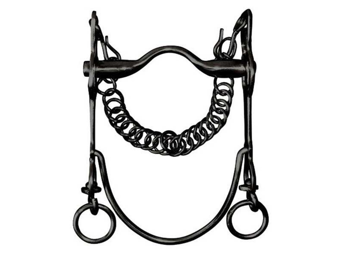 Orçamento Azulado Barra Curvada com Boquilha Macia Vaquero Prateado 12.5 Cmmarjoman Distribucion