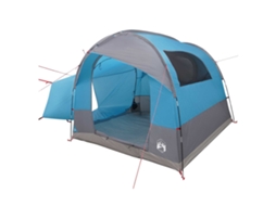 Conjunto 1 Tenda Para Bagageira Vidaxl Azul Poliéster (250 X 250 X 220 Cm)