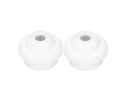 Boquilla de Retorno para Piscina com Cabeça Giratória 1,5 Polegadas, Acessório de Piscina de Aço Resistente ao Calor | S/MARCA