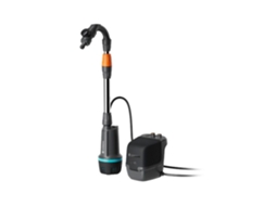 Bomba de Água para Reservatórios de Água da Chuva GARDENA 14605 20 18v 2400 L/h Temporizador 5/10/15 Min (bateria 2,5 Ah)