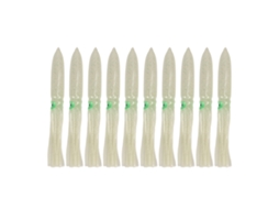Isca Artificial Lula Luminosa 30cm com Gancho 10un