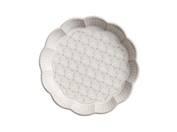 Pratos De Jantar De Cerâmica, Próprios Para Micro-ondas E Lava-louças, Com Relevo, Pratos Brancos Para Salada E Massa, Vários Tamanhos.