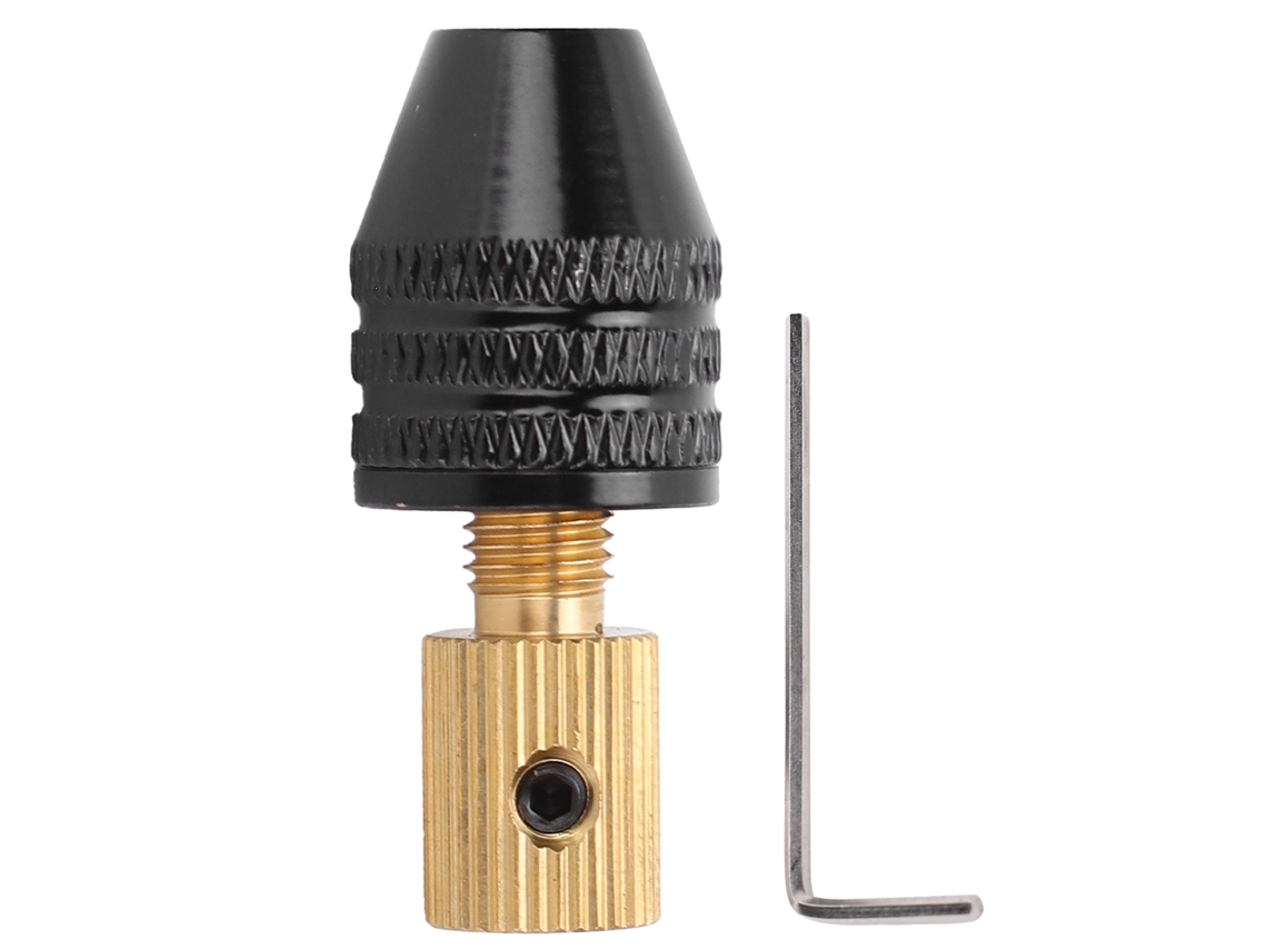 Adaptador De Parafusadeira Com Mandril De Broca Para Mudança Rápida Intervalo De Fixação 0.5‑3.2mm Diâmetro Do Buraco 2.3mm