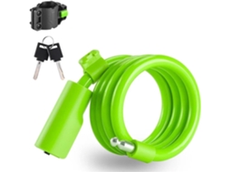 Cadeado para Guidão de Motocicleta Cabo Multicolorido Bicicletas Antifurto Portátil Bicicleta Antifurto: Este