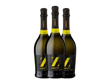Espumante ZARDETTO Spumante Prosecco (0.75 L - 3 Unidades)