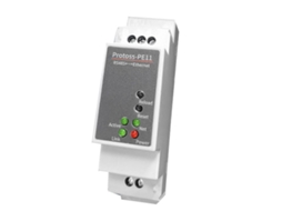 Servidor Conversor De Porta Serial Rs485 Para Ethernet Para Trilho Din Com Suporte A Protoss Mqtt Pe11 H, Modbus Tcp E Rtu. Aquaforge