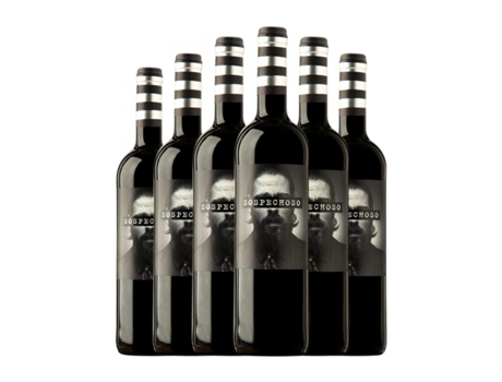 Vinho UVAS FELICES Sospechoso Vino de la Tierra de Castilla (0.75 L - 6 Unidades)