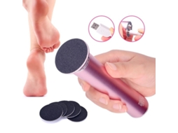 Lixa Elétrica Sem Fio Recarregável Via Usb Para Os Pés, Removedora De Cutículas E Anéis Endurecidos. Aquaforge