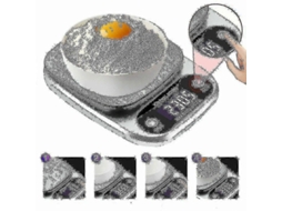 Lurelia Balança De Cozinha, 1 G, 5 G, Lcd, Aço Inoxidável