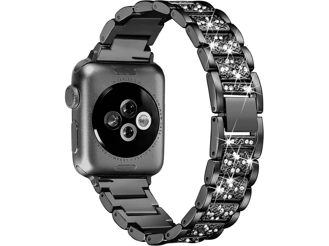 Bracelete Apple Watch 40 mm WJS Preto