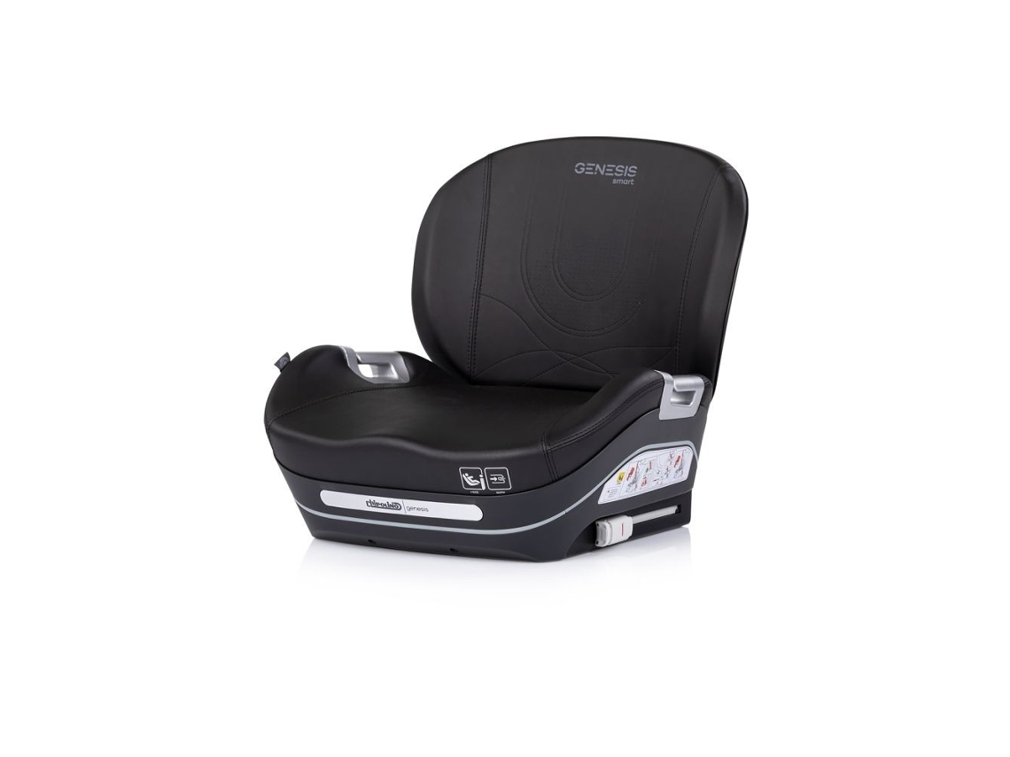 Banco Elevatório Genesis Smart I size com Controlo de Temperatura 125 150 Cm com Isofix de CHIPOLINO Noir