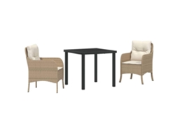 Conjunto de Móveis de Jardim 5 Pcs HARLANV1