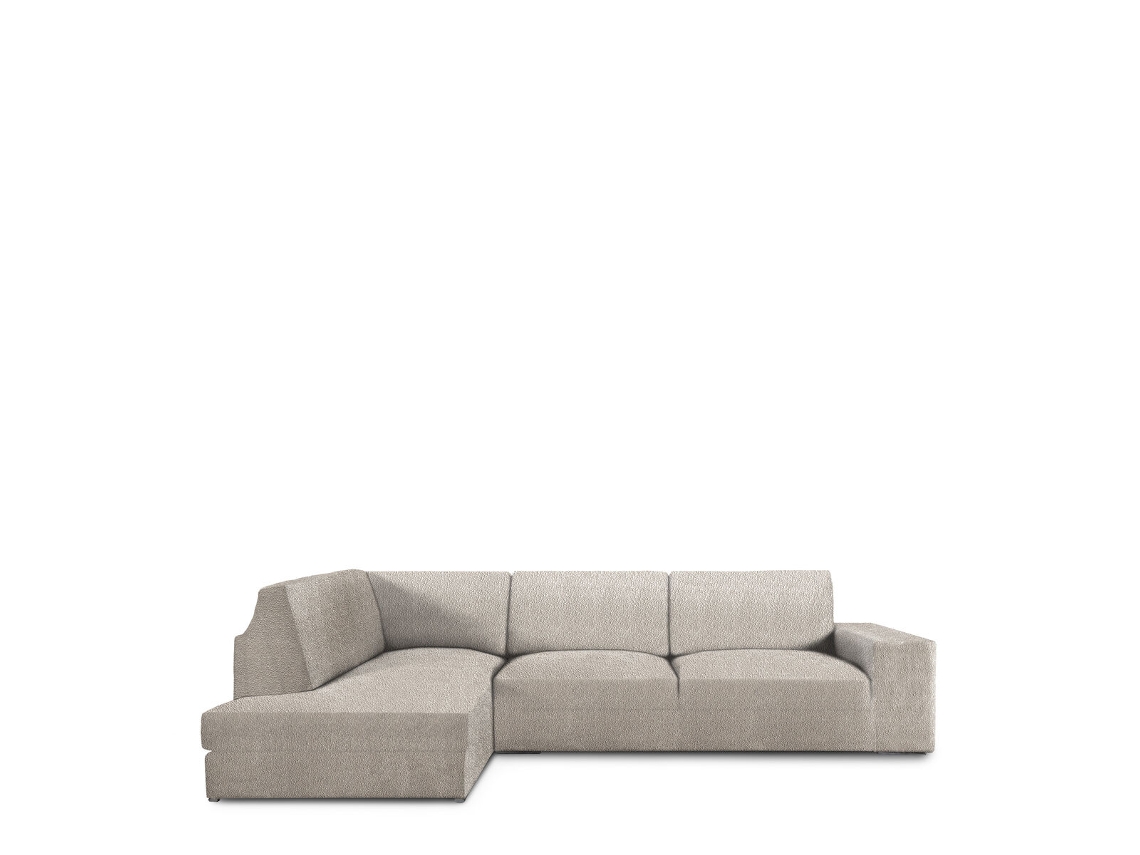 Capa para chaise longue de braço comprido esquerdo EYSA ROC Branco 110 x 120 x 500 cm