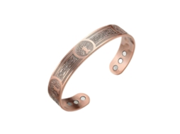Pulseira Vintage com Design da Árvore da Vida, Pulseira Magnética Estilosa, Unissex, Ajustável. SIURN
