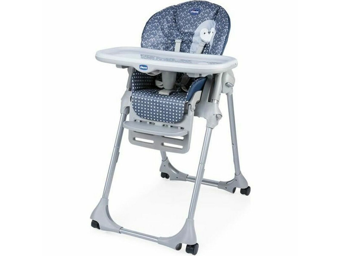 Cadeira Alta CHICCO Poly Easy Pinguim Azul