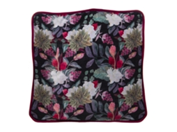 Almofada Veludo Estampado 45X45Cm com Fecho de Correr