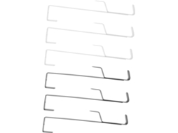 Conjunto De 6 Cabides De Porta Multifuncionais De Ferro, Chapéus