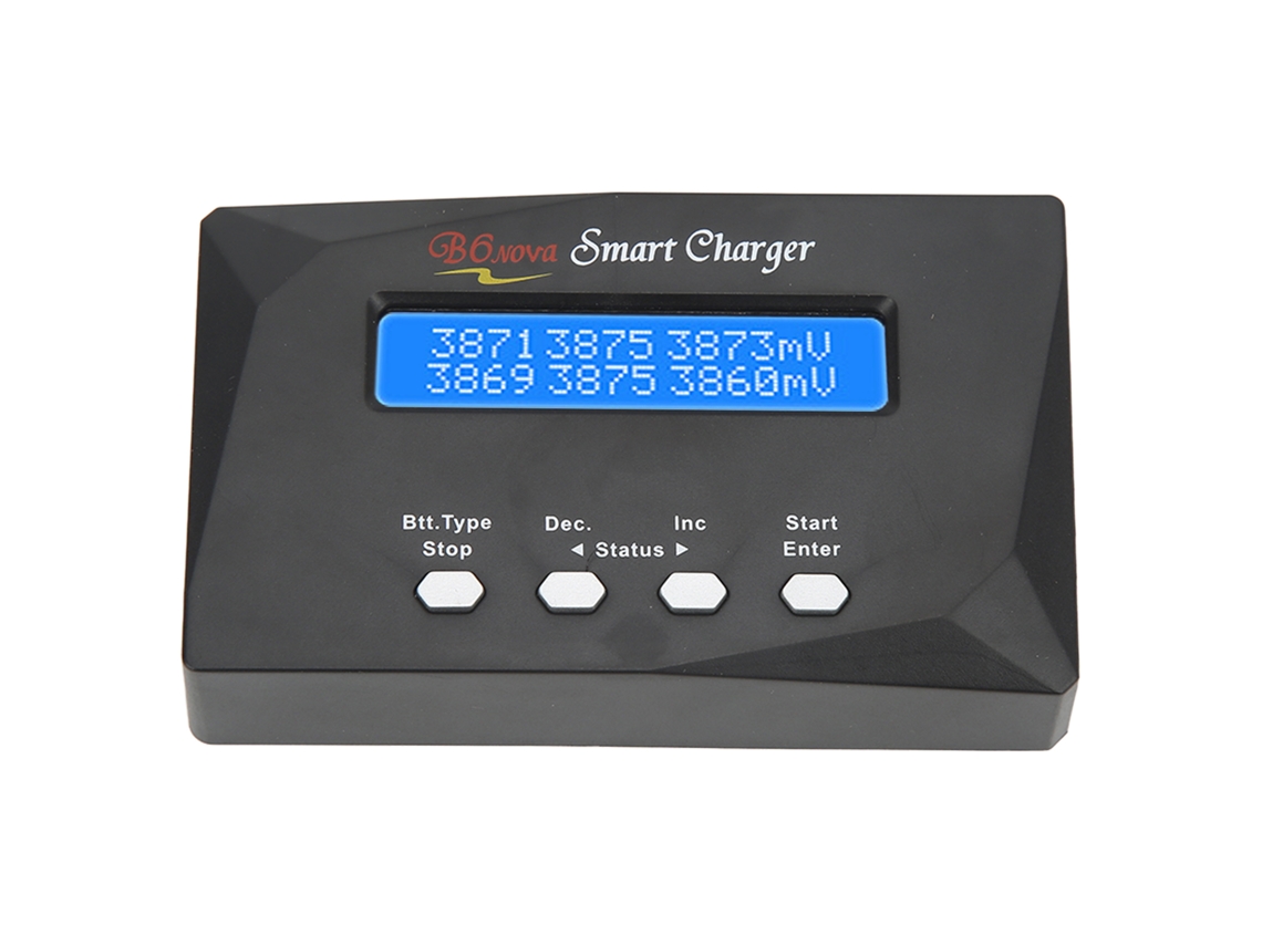 Laxiscreed Carregador De Bateria Com Equilíbrio, Ajuste Automático 60w E Display Digital