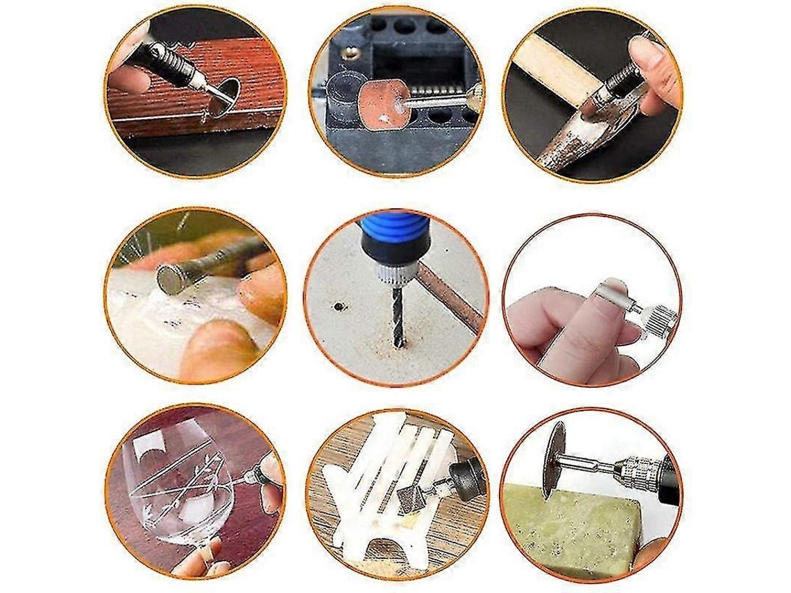 Lurelia Caneta De Gravação Elétrica, Ponta De Diamante, 108 Peças, Com Fio, 20.000 Rpm, 20000 Rpm, Para Madeira, Metal, Vidro, Pedra