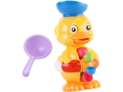 Brinquedo Educativo Giratório em Forma de Pato para Banho para Meninos e Meninas, Cores Vibrantes, CHABERLU