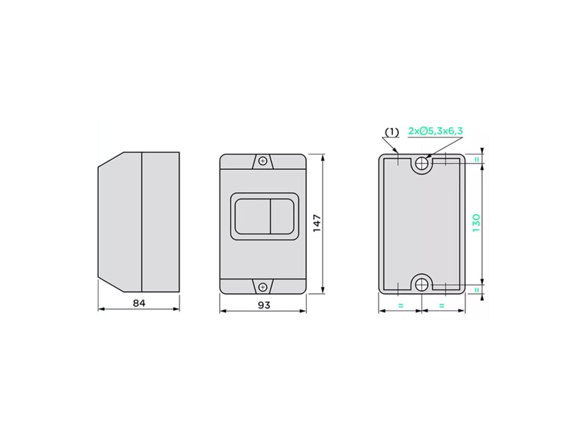 Laxiscreed Disjuntor Automático À Prova De Água Para Cargas Variadas