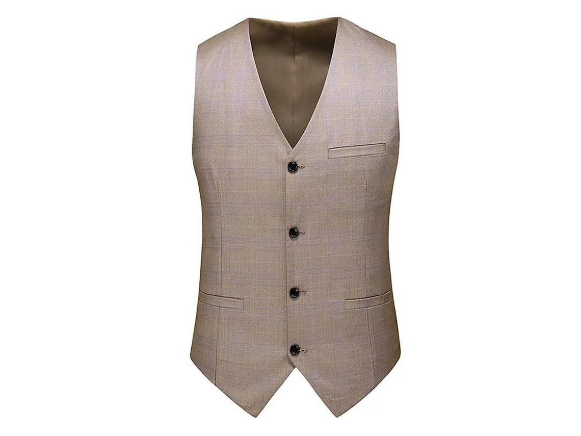 2026 chaleco Slim Fit para Hombres Tallas Grandes de Vestir Soltero Pecho Formal para Bodas Y Fiestas