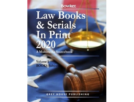 Livro Law Books Amp Serials In Print - 3 Volume Set, 2020 De Edited By Rr Bowker (inglês)