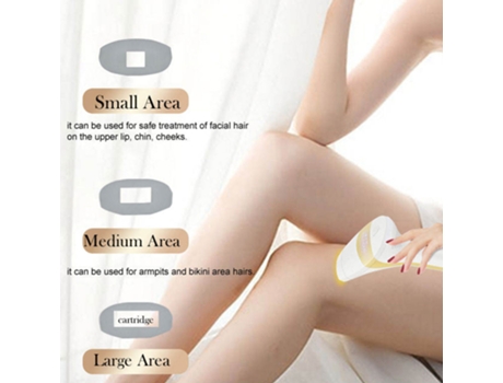 Depilador de luz pulsada branca Hentenhome A113