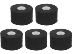 Bandagens Descartáveis De Papel Preto Para Pescoço, 5 Rolos.