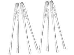 Conjunto De 4 Pinças Para Churrasco Abaodam Em Aço Inoxidável, Utensílios De Cozinha Resistentes Ao Calor, Pinças