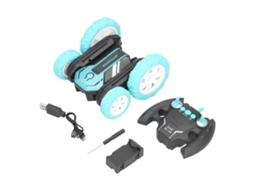 Walshlxq Carrinho Acrobático de Controle Remoto com Rotação de 360° e Duas Faces - Brinquedo Infantil