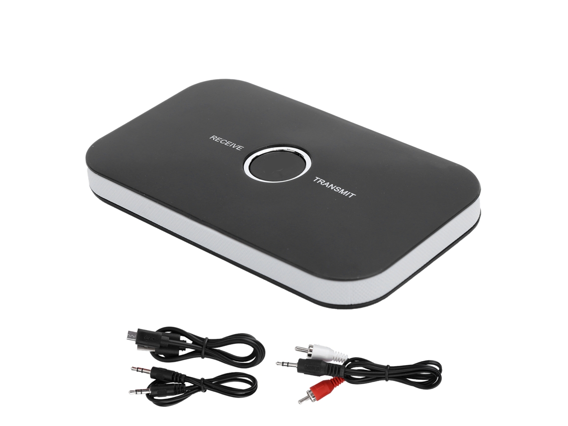Adaptador Bluetooth 5.0 estéreo 2 em 1, transmissor e receptor para computador e TV. | S/MARCA