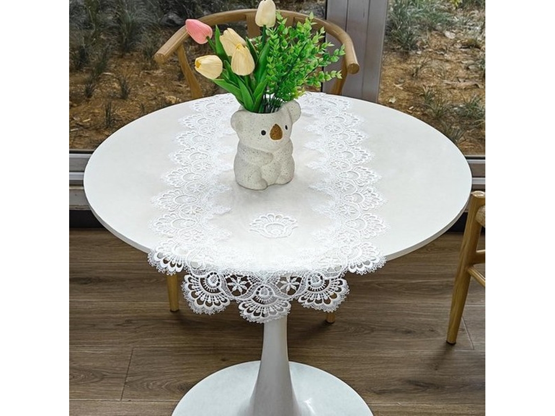 Kanten Tafelkleed - Elegant Ontwerp - 40 Cm X 90 Cm